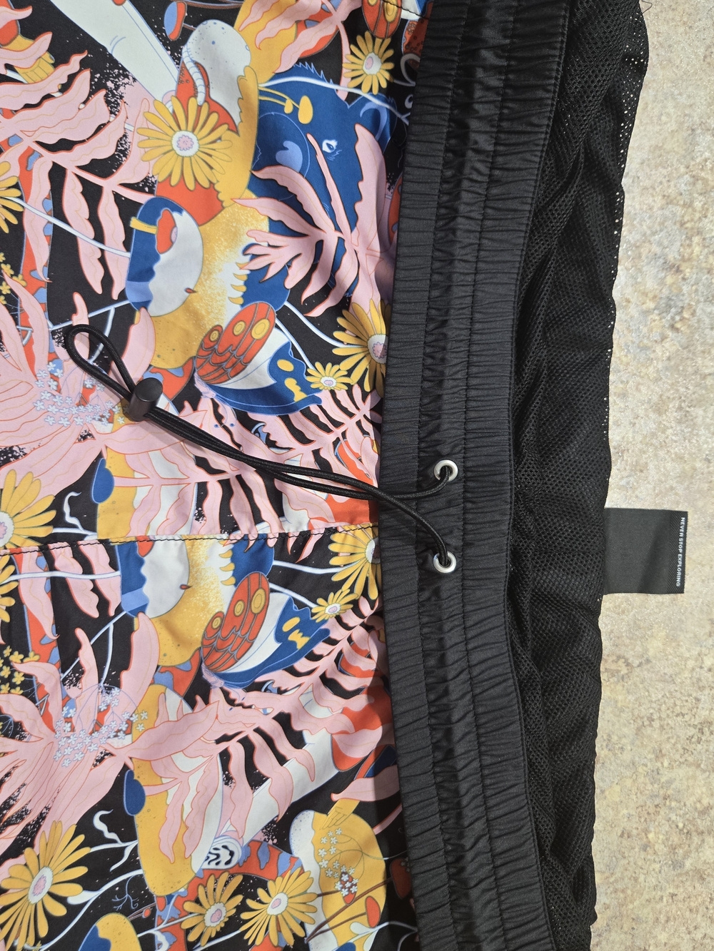 The North Face Hydrenaline 2000 Pants Womens M Tropical Floral Print NWOT - Picture 7 of 12